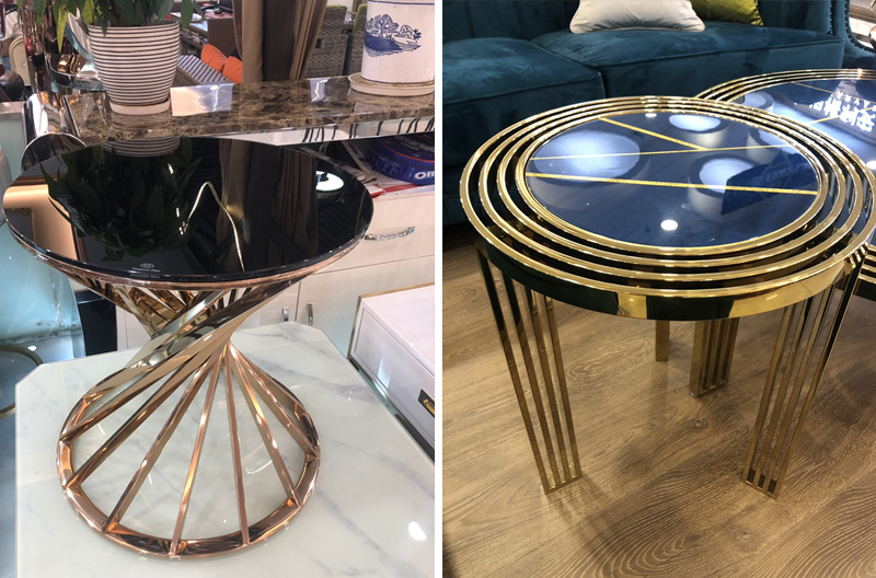 ban inox mau tai nghe an